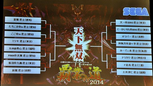 画像ギャラリー No.008のサムネイル画像 / 「三国志大戦TCG」第9弾の情報も公開。熱戦が繰り広げられた公式イベント「覇業への道2014」全国決勝大会＆「TCGの宴2014春in東京」レポート