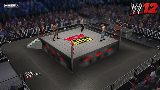 画像ギャラリー No.003のサムネイル画像 / THQジャパン，「WWE'12」の最新情報とムービーを公開。ついにアリーナやリングのクリエイトが可能に