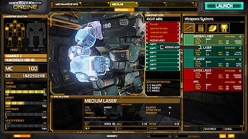 画像ギャラリー No.005のサムネイル画像 / 「MechWarrior Online」の予約パッケージの詳細が明らかに。インゲームマネーのほか，アーリーアクセス権や特製メックなどが同梱