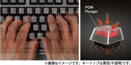 画像ギャラリー No.004のサムネイル画像 / バッファロー,メンブレンスイッチ採用のゲーマー向けキーボード「SAVIOR G:300」を発表。PS4&3にも正式対応