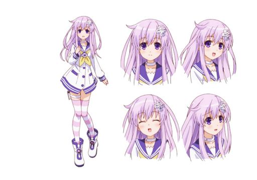 画像ギャラリー No.002のサムネイル画像 / アニメ「超次元ゲイム ネプテューヌ」,4人の女神達の色付きデザインが公開