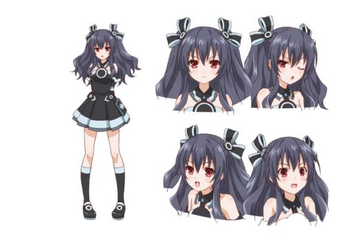 画像ギャラリー No.003のサムネイル画像 / アニメ「超次元ゲイム ネプテューヌ」,4人の女神達の色付きデザインが公開