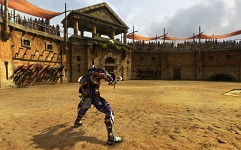 画像ギャラリー No.013のサムネイル画像 / ［G-Star 2011］対人戦特化のMO「GLADIUS（spectacles of blood）」。コロッセオがテーマで，週間王者決定戦や他人の試合での“賭け”が楽しめるガチな作品