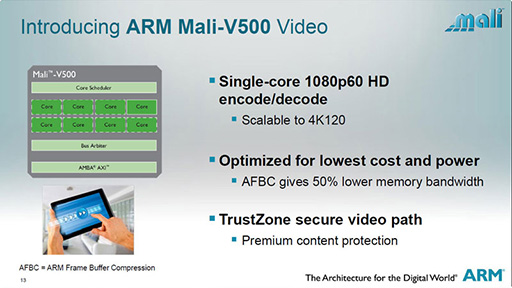 画像ギャラリー No.007のサムネイル画像 / ［COMPUTEX］ARM，新CPUコア「Cortex-A12」とGPUコア「Mali-T622」などを発表。200〜350ドル台の低価格スマートフォンを狙う