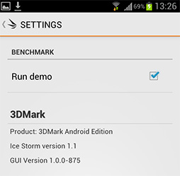画像ギャラリー No.007のサムネイル画像 / Futuremark,「3DMark」のAndroid版を発表。スマートフォン・タブレット8機種でテストしてみた