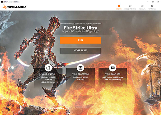 画像ギャラリー No.003のサムネイル画像 / Futuremark,2016年に予定している「3DMark」のアップデートを予告。β版はSteamで配信中
