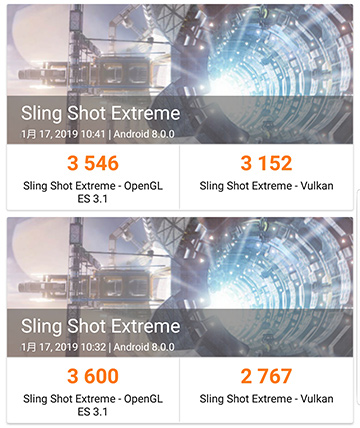 画像ギャラリー No.002のサムネイル画像 / Android版「3DMark」がアップデート。Vulkan版「Sling Shot Extreme」に最適化が入る