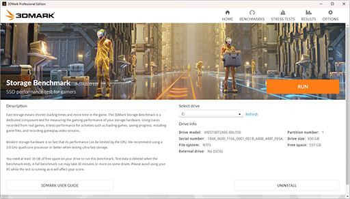 画像ギャラリー No.037のサムネイル画像 / 3Dグラフィックスベンチマークの大定番「3DMark」の最新事情。無料版インストーラも公開中