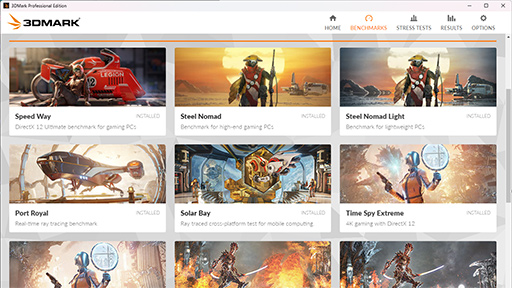 画像ギャラリー No.006のサムネイル画像 / 「3DMark」の新ベンチマーク「Steel Nomad」とはなにか？　現行GPUの性能を計測してみた