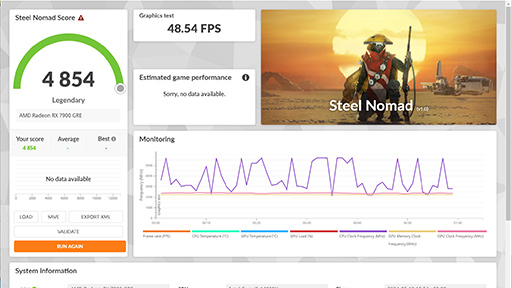 画像ギャラリー No.015のサムネイル画像 / 「3DMark」の新ベンチマーク「Steel Nomad」とはなにか？　現行GPUの性能を計測してみた