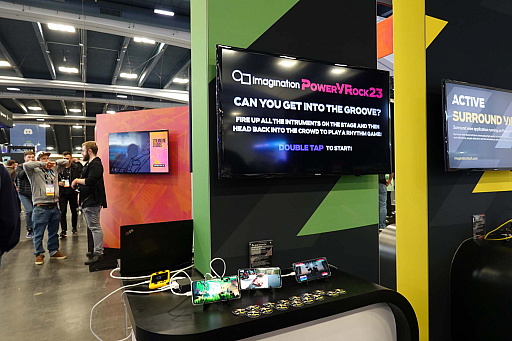 画像ギャラリー No.002のサムネイル画像 / ［GDC 2023］PowerVRを提供してきたImagination Technologiesが，GDCにブース出展。同社の現状を聞いてきた
