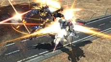 画像ギャラリー No.008のサムネイル画像 / 「機動戦士ガンダム エクストリームバーサス フルブースト」,4月26日のアップデートで「バンシィ」が登場。スクリーンショットで攻撃技を確認しよう