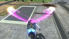 画像ギャラリー No.009のサムネイル画像 / 「機動戦士ガンダム エクストリームバーサス フルブースト」,4月26日のアップデートで「バンシィ」が登場。スクリーンショットで攻撃技を確認しよう