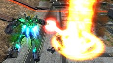 画像ギャラリー No.016のサムネイル画像 / 「機動戦士ガンダム エクストリームバーサス フルブースト」,4月26日のアップデートで「バンシィ」が登場。スクリーンショットで攻撃技を確認しよう