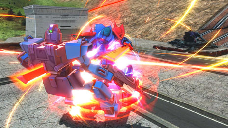 画像ギャラリー No.012のサムネイル画像 / 「機動戦士ガンダム エクストリームバーサス フルブースト」6月26日にアップデートを実施。新機体「イフリート改」＆新マップ「マニューピチ」が登場