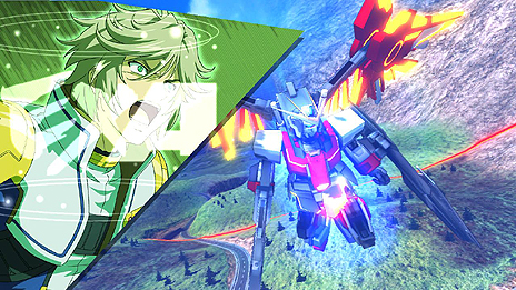 画像ギャラリー No.033のサムネイル画像 / 「機動戦士ガンダム EXVS. フルバースト」，新機体「エクストリームガンダム（type-レオス）アイオス・フェース」「ガンダムMk-II」のアクションを公開