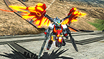 画像ギャラリー No.038のサムネイル画像 / 「機動戦士ガンダム EXVS. フルバースト」，新機体「エクストリームガンダム（type-レオス）アイオス・フェース」「ガンダムMk-II」のアクションを公開