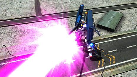 画像ギャラリー No.053のサムネイル画像 / 「機動戦士ガンダム EXVS. フルバースト」，新機体「エクストリームガンダム（type-レオス）アイオス・フェース」「ガンダムMk-II」のアクションを公開
