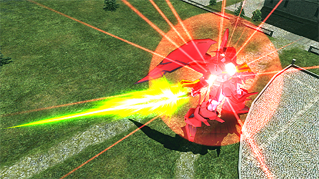 画像ギャラリー No.012のサムネイル画像 / 「機動戦士ガンダム EXVS.FB」，プレイヤー機体「ガンダムエピオン」が10月22日のアップデートで実装。格闘攻撃に特化した近距離戦闘主体の機体