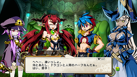 画像ギャラリー No.038のサムネイル画像 / 「迷宮塔路レガシスタ」，ヘタレ盗賊＆ドラゴン娘の2キャラ，「個性」システムややり込み要素「ランジョン」などの詳細情報を公開（15：00最新PV追加）
