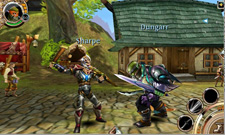 画像ギャラリー No.004のサムネイル画像 / ドコモのAndroid端末向けに，3DオンラインRPG「オーダー＆カオス オンライン HD」が配信開始