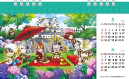 画像ギャラリー No.003のサムネイル画像 / 「戦国無双3」“みにきゃら”の2014年度版卓上カレンダーが10月下旬に発売