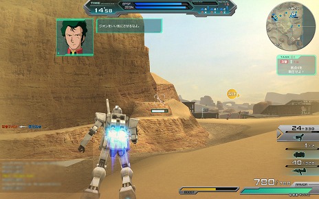 画像ギャラリー No.007のサムネイル画像 / 「機動戦士ガンダムオンライン」のクローズドβテストに「ドム高機動試作機」の登場が決定。ブライトやマ・クベも参戦だ