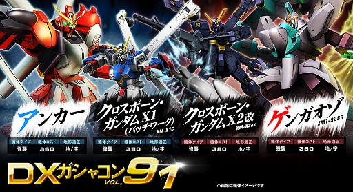 画像ギャラリー No.001のサムネイル画像 / 「機動戦士ガンダムオンライン」,新機体アンカーとゲンガオゾが登場