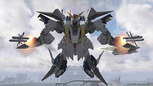 画像ギャラリー No.010のサムネイル画像 / 「機動戦士ガンダムオンライン」，ペーネロペーとΞガンダムが登場