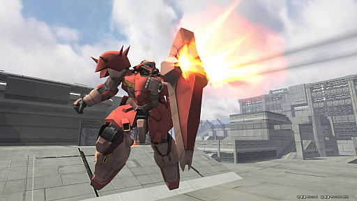 画像ギャラリー No.013のサムネイル画像 / 「機動戦士ガンダムオンライン」，ペーネロペーとΞガンダムが登場