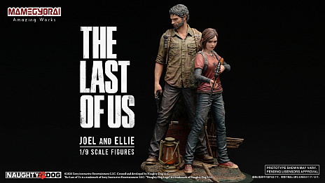 画像ギャラリー No.004のサムネイル画像 / 「THE LAST OF US」のジョエルとエリーの1/9スケール・フィギュアが2021年3月に発売。「REMASTERED」のキービジュアルも再現