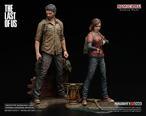 画像ギャラリー No.011のサムネイル画像 / 「THE LAST OF US」のジョエルとエリーの1/9スケール・フィギュアが2021年3月に発売。「REMASTERED」のキービジュアルも再現