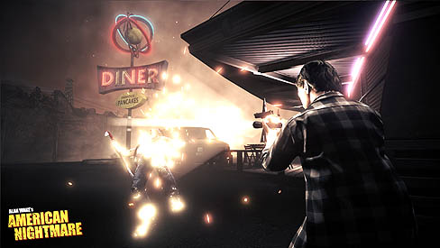 画像ギャラリー No.003のサムネイル画像 / 「Alan Wake: American Nightmare」の新たなムービーが登場。朝までとにかく生き延びる「Fight Till Dawn」モードが魅力的
