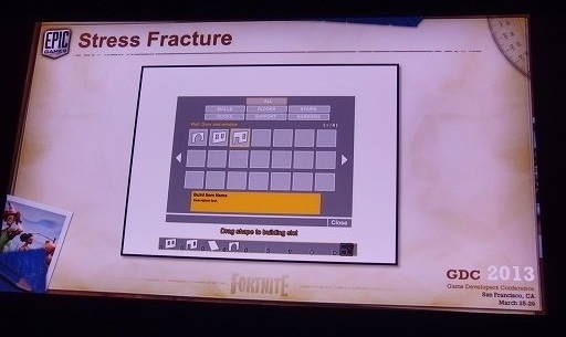 画像ギャラリー No.005のサムネイル画像 / ［GDC 2013］建設要素を盛り込んだEpic GamesのCo-opアクション「Fortnite」。快適な操作性を実現するための試行錯誤とは