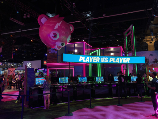 画像ギャラリー No.002のサムネイル画像 / ［E3 2019］「フォートナイト」のポップでコミカルな世界観と“ノリ”を再現。Epic Gamesブースの模様をレポート