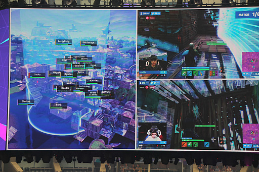 画像ギャラリー No.037のサムネイル画像 / 賞金総額約32億円の「Fortnite World Cup」大会レポート。会場はフォートナイト一色に。出場した日本人選手の順位は
