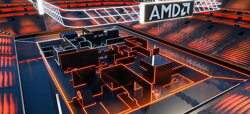 画像ギャラリー No.003のサムネイル画像 / AMD，「フォートナイト」のマルチプレイ用クリエイティブマップ「AMD Battle Arena」をリリース