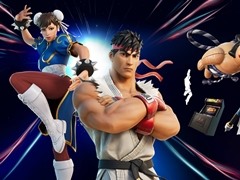「フォートナイト」と「ストリートファイター」がコラボレーション。リュウと春麗に加え，ストリートファイターモチーフのアイテムが登場