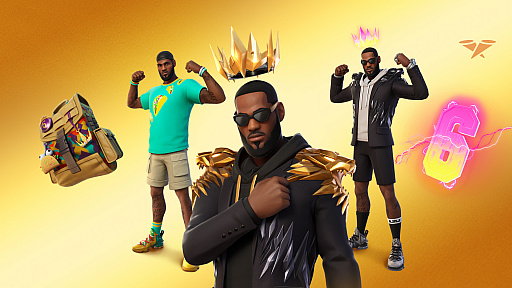 画像ギャラリー No.001のサムネイル画像 / 「フォートナイト」,NBAのレブロン・ジェームズ選手とのコラボを7月15日9:00より実施。コスチュームやアクセサリーが登場