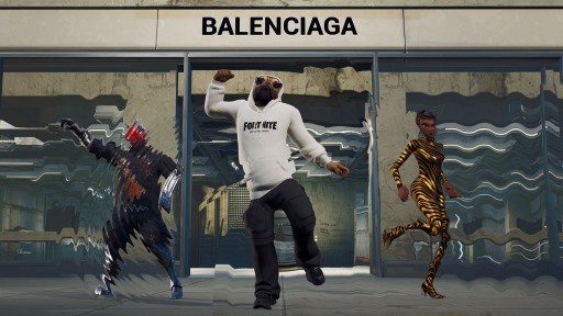 画像ギャラリー No.002のサムネイル画像 / 「フォートナイト」がファッションブランド「Balenciaga」とのコラボを開始。“リアルタイムフォートグラフィキャンペーン”を実施