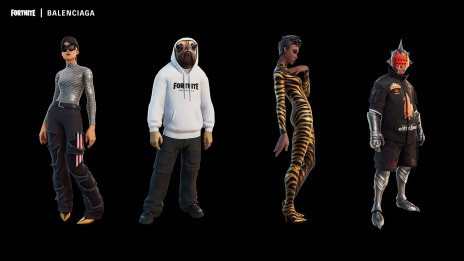 画像ギャラリー No.009のサムネイル画像 / 「フォートナイト」がファッションブランド「Balenciaga」とのコラボを開始。“リアルタイムフォートグラフィキャンペーン”を実施
