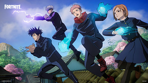 画像ギャラリー No.004のサムネイル画像 / 「フォートナイト」とアニメ「呪術廻戦」のコラボイベントが本日20:00頃にスタート予定。呪力を溜めて報酬獲得を狙おう