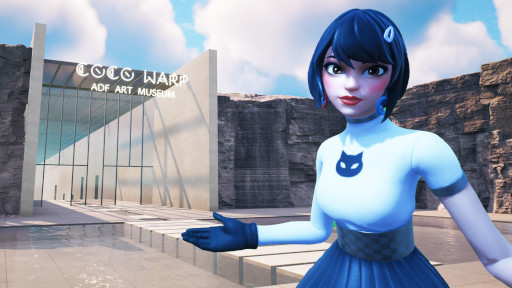 画像ギャラリー No.005のサムネイル画像 / メタバース美術館「COCO WARP」が「フォートナイト」のマップとしてオープン。“3030年の未来を体感すること”がテーマ