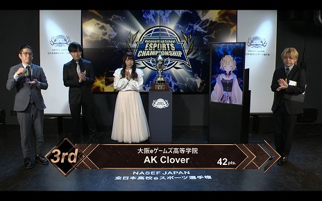 画像ギャラリー No.007のサムネイル画像 / 「NASEF JAPAN 全日本高校eスポーツ選手権」フォートナイト部門の高校生日本一はルネサンス高等学校 池袋キャンパス/暗黒神ゴッドゼウス