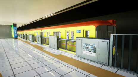 画像ギャラリー No.007のサムネイル画像 / 東京メトロ銀座線を舞台にしたオリジナルゲームマップが「フォートナイト」に登場。VTuberを対象とした大会も開催決定