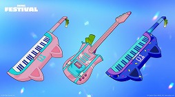 画像ギャラリー No.001のサムネイル画像 / 「Fortnite Festival」シーズン7のアイコンとして「初音ミク」が登場。新コスや楽器に加え，「M@GICAL☆CURE! LOVE ♥ SHOT!」を獲得可能