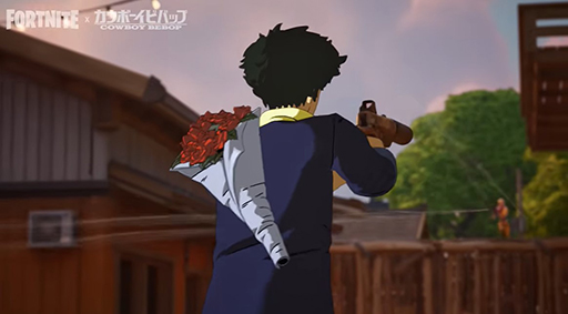 画像ギャラリー No.002のサムネイル画像 / 「フォートナイト」，アニメ「カウボーイビバップ」とコラボ。スパイクやフェイのスキン，クールなエモートなどを販売