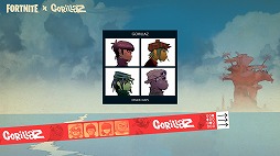 画像ギャラリー No.006のサムネイル画像 / 「Fortnite Festival」シーズン10のアイコンにバーチャルバンド「Gorillaz」を起用。ヌードル，2D，ラッセル，マードックのコスチュームが登場
