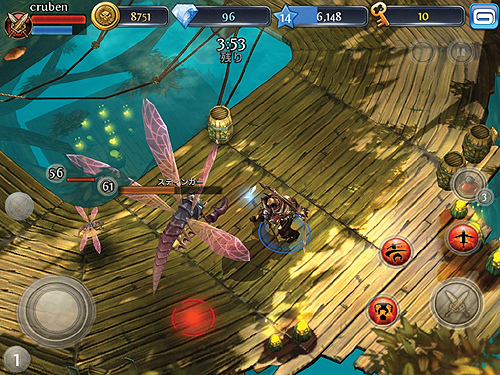 画像ギャラリー No.007のサムネイル画像 / iPhone/iPod touch/iPad向けアクションRPG「Dark Quest 3」の配信が本日スタート。2012年初旬のアップデートではマルチプレイモードの追加も