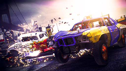 画像ギャラリー No.021のサムネイル画像 / 「DiRT Showdown」のインプレッションを掲載。DiRTシリーズから生まれた,「勝つためならなんでもあり」なレースゲームの手ごたえはどうか